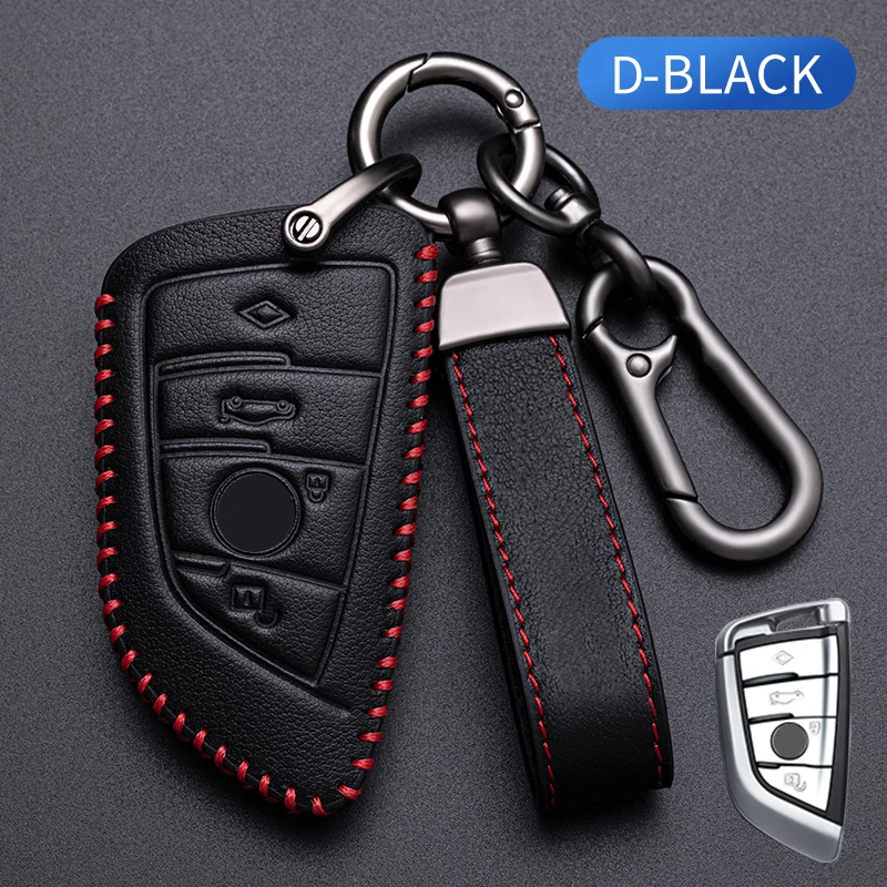 

Car Key Case Cover Key Bag For Bmw F20 G20 G30 X1 X3 X4 X5 G05 X6 Accessories Car-Styling Holder Shell Keychain Protection