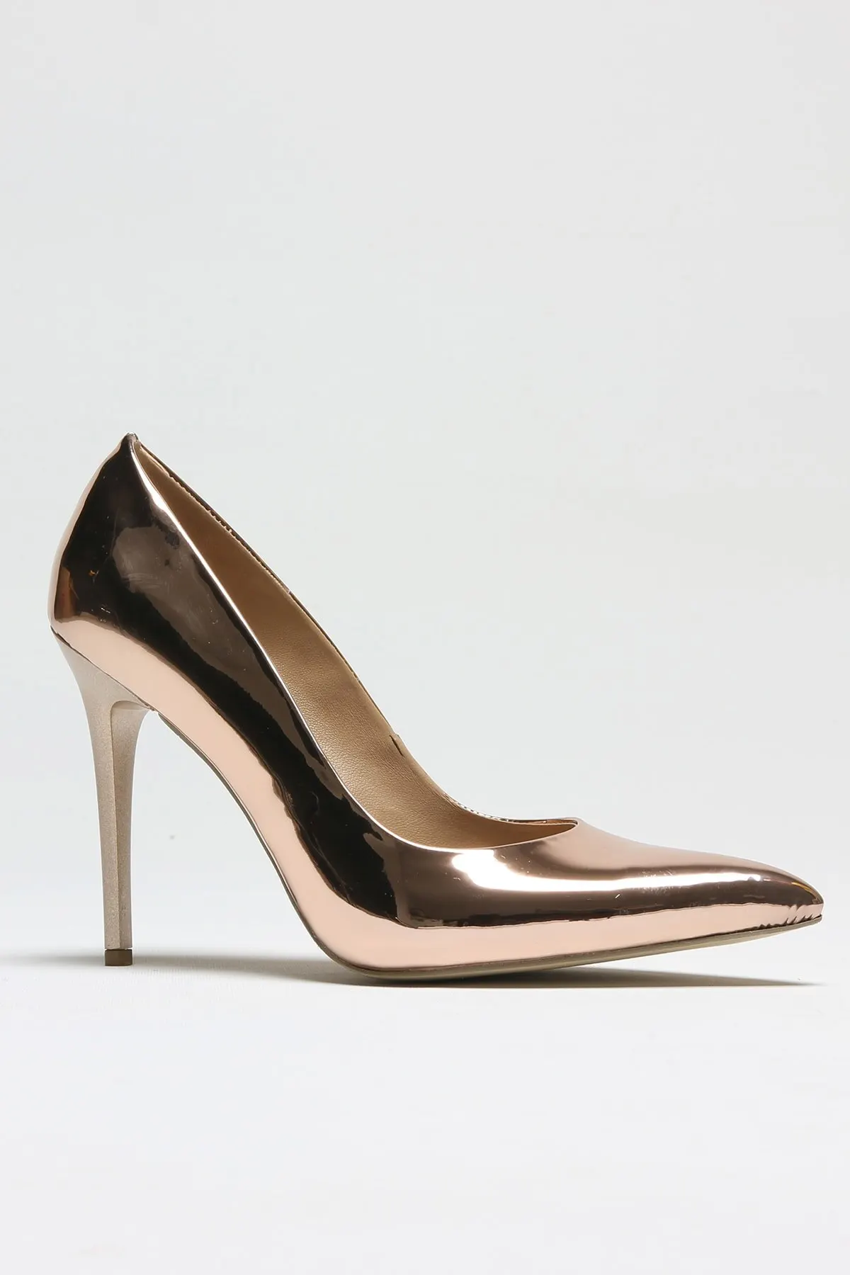 

Fashion Style Rose Patent Leather women's Stiletto Evening Shoes