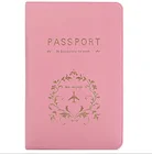 Обложка для паспорта, кошелек для путешествий, женский, мужской, для паспорта, кредитных карт, держатель для карт, чехол-кошелек для ID, документов, держатель для паспорта