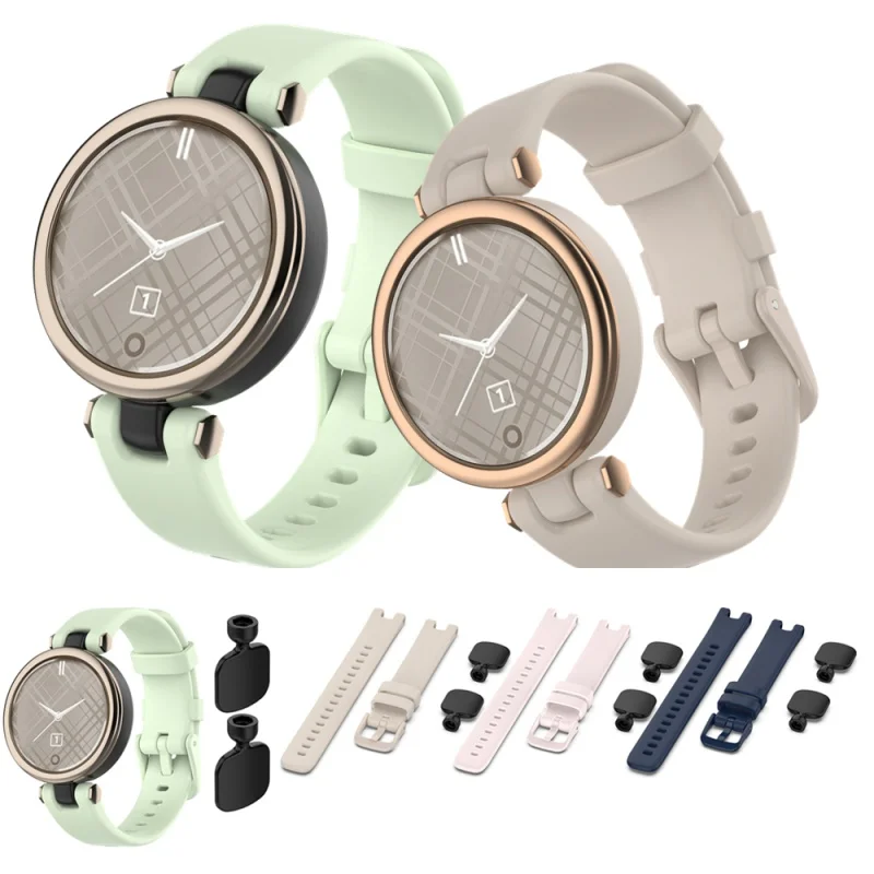 

For Garmin lily Watchband Smart Watch Replacement Soft Silicone Sport Band Straps For Garmin lily Bracelet Accessories Correa