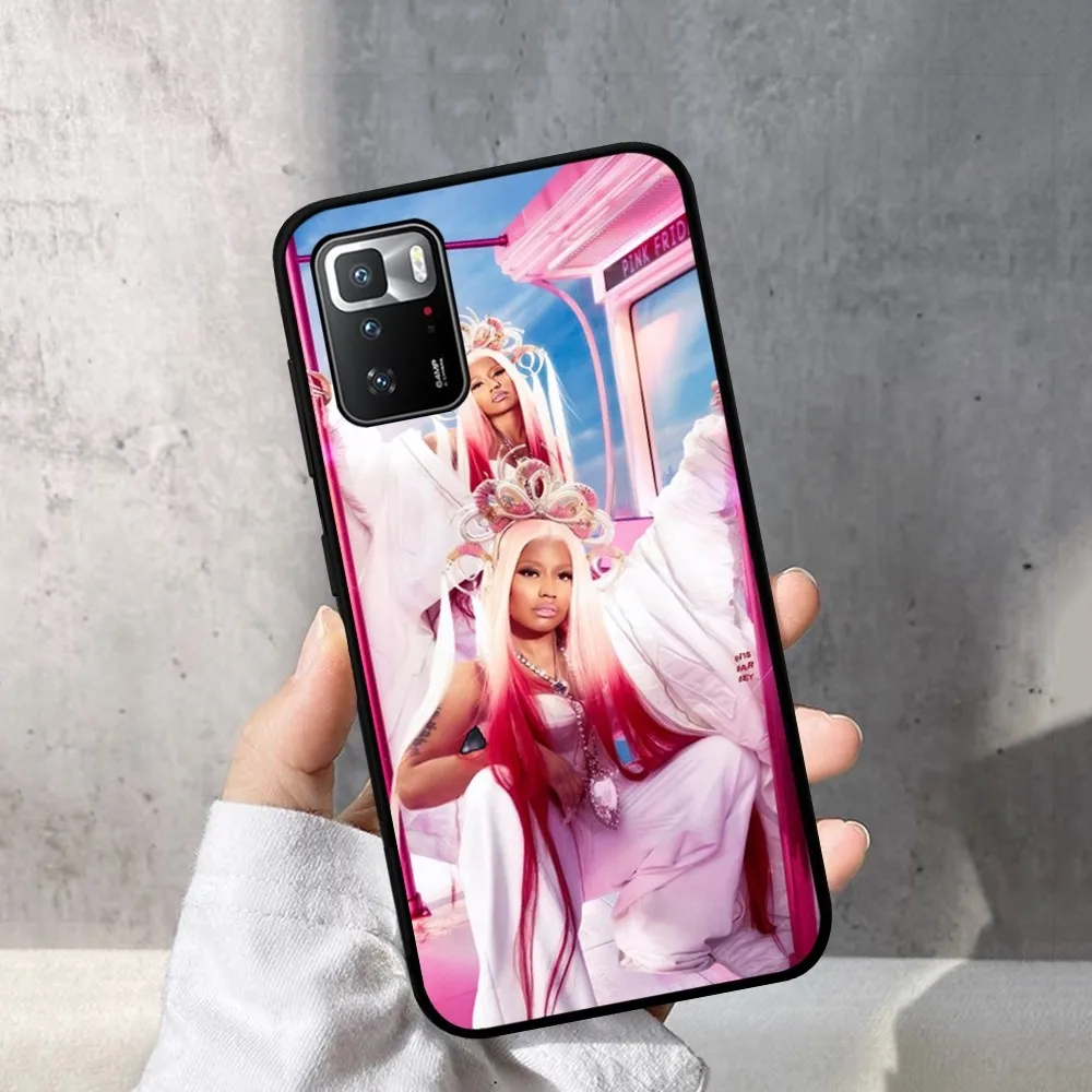 Hot Singer N-Nicki M-Minaj Phone Case For Redmi Note 4 X 5 A 6 7 8 T 9 9S 10 11 11S 11Epro Poco M3 Pro