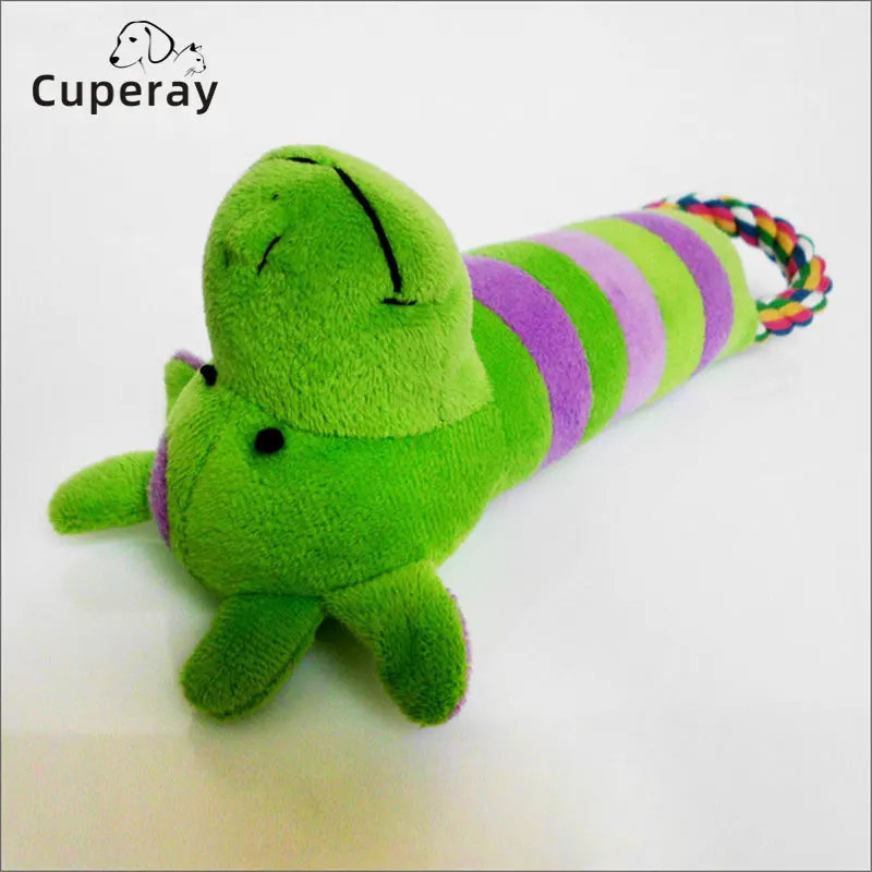 

Fun Dog Toys Cute Animal Pet Puppy Plush Chew Toy Fun Squeak Sound Toy Soft Clean Teeth Doll Interactive Game Pet Supplies