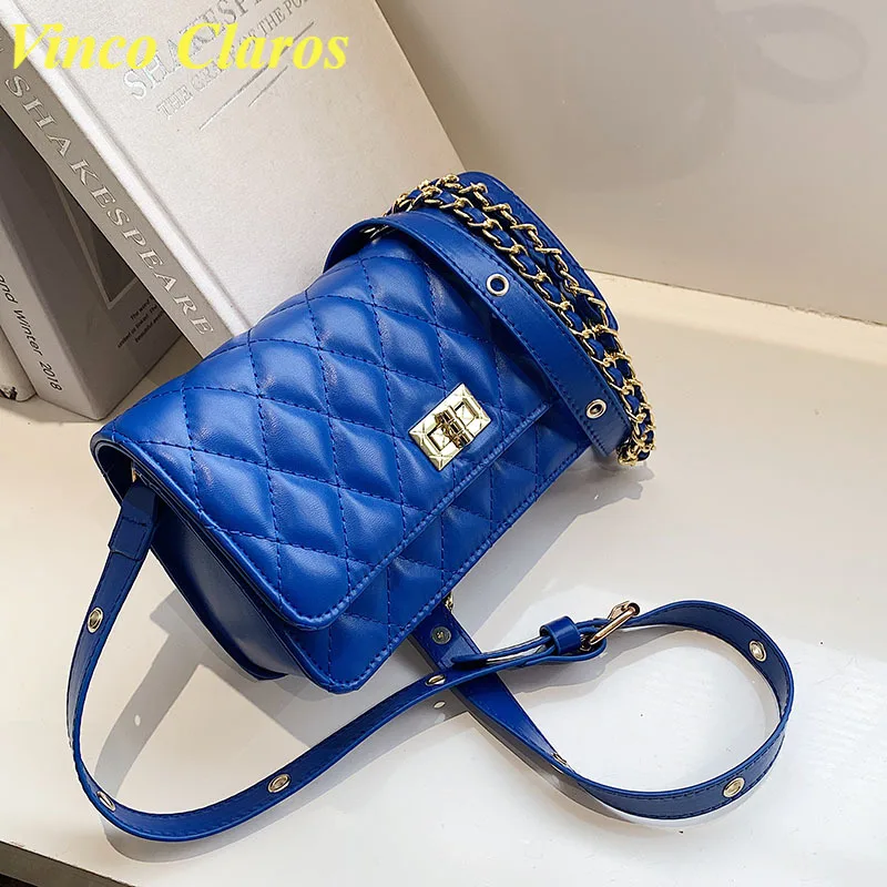 

Chain Purses and Handbags Women Shoulder Bags Designer Soft PU Leather Crossbody Bags for Girls 2022 In Trend Luxury Brand Sac