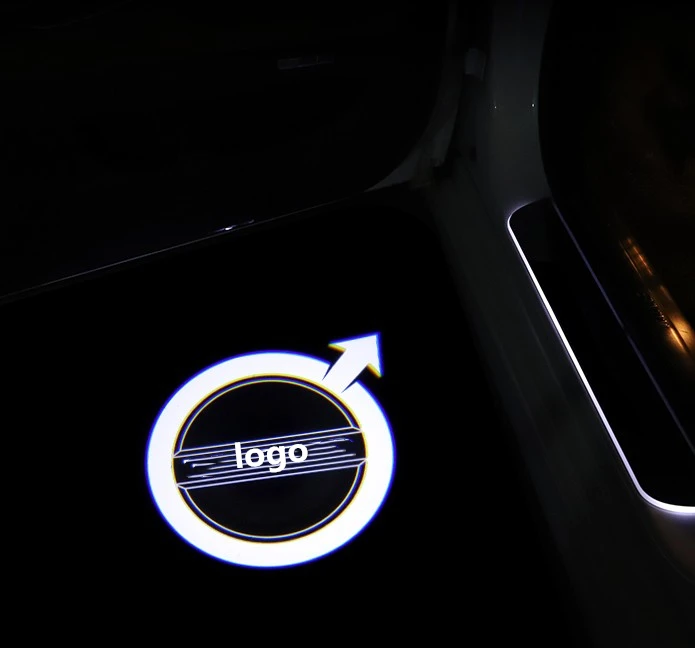 

2 шт. для V90, V60, S90, S60, XC40, XC60, XC90, S90, S80L, Автомобильный HD-прожектор без выцветания, светодиодный дверсветильник прожектор, привидение, светильни...