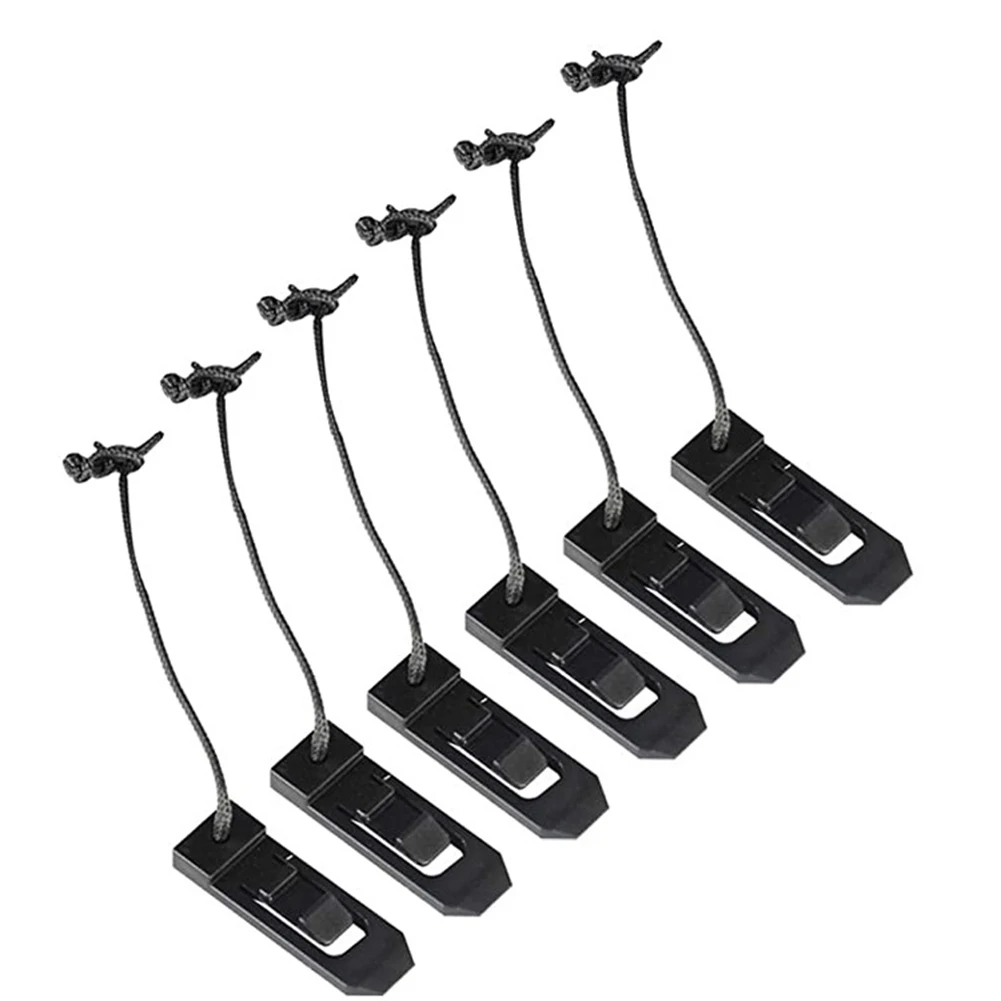 

1/2/4/6pcs Longboard Surfing Fins Clip Bolt Kayak Paddle Rowing Boats Fittings Inflatable Paddle Board Fin Buckle Accessories