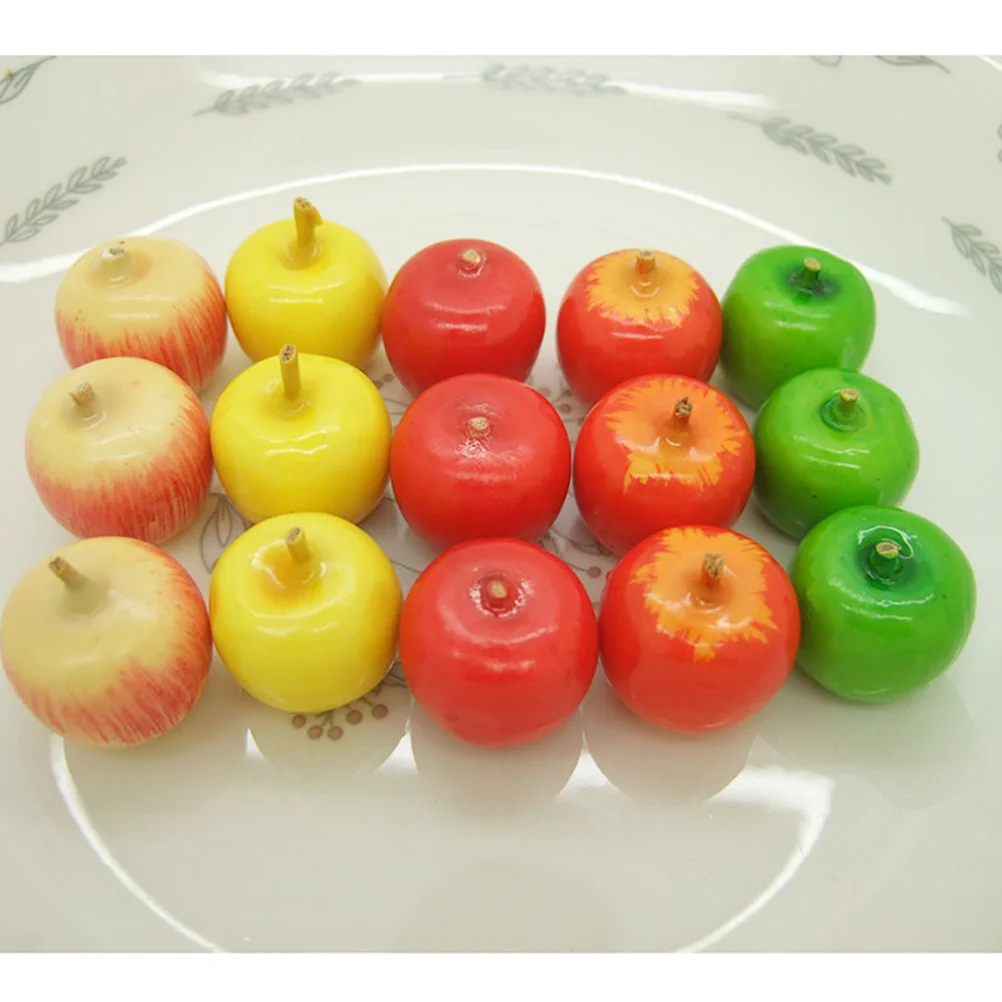 

Fruit Artificial Fake Props Apples Decor Fruits Realistic Simulation Vegetables Toy Foam Red Green Prop Vegetable Decoration
