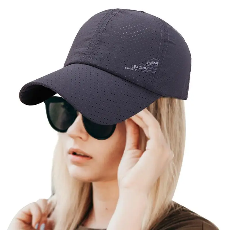 

Trucker Mesh Baseball Hats Quick Dry Summer Mesh Baseball Hat For Men Breathable Summer Sun Hat With Sweatband For Hiking