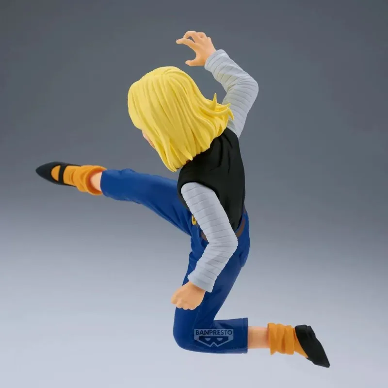 Фото В наличии: Оригинальные фигурки Bandai Banpresto Match Makers по аниме Dragon Ball (Сон Готен, Андроид 18) — коллекционные модели, игрушки, подарок (TT) №4