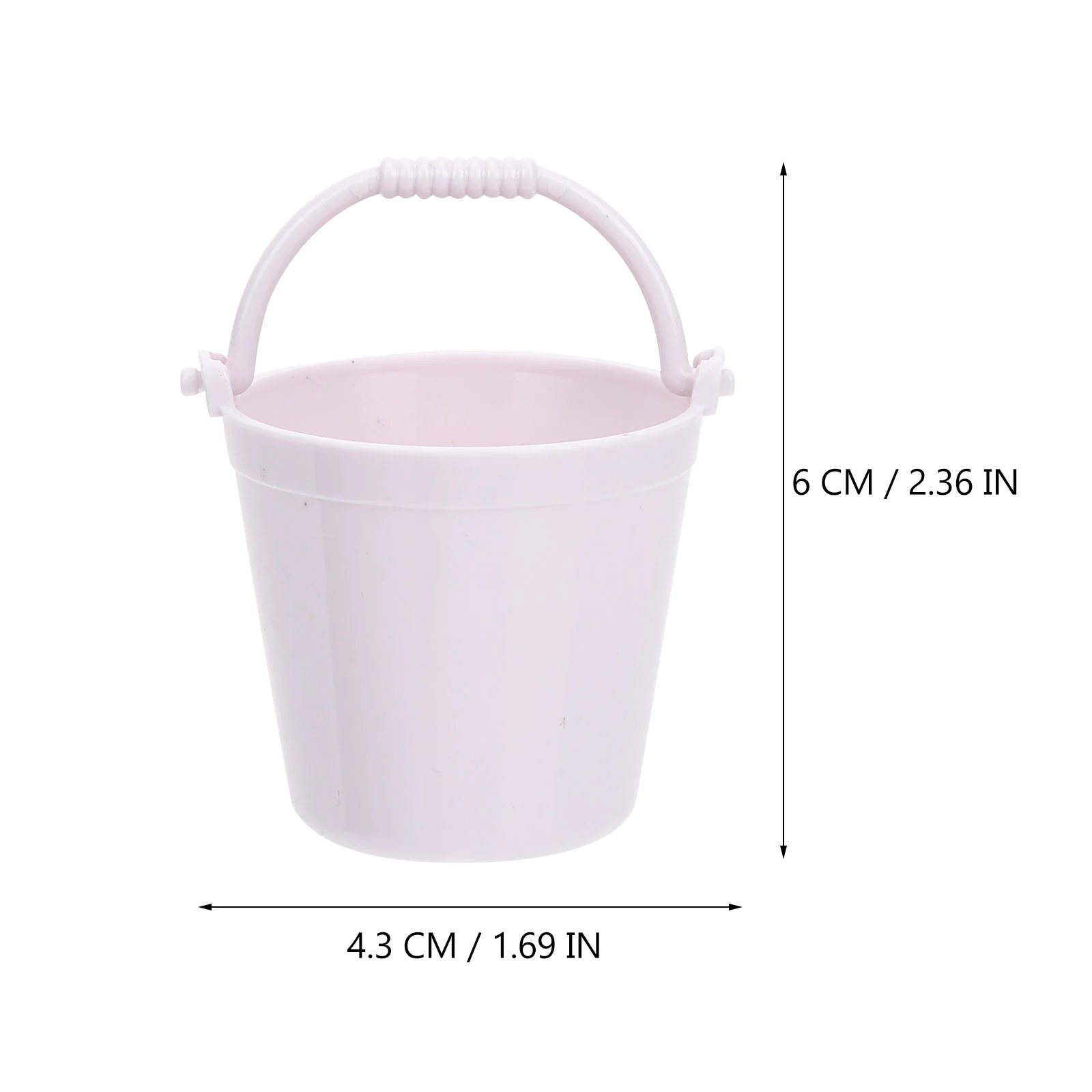 15 шт. искусственное мини-ведро детские игрушки кукольный домик для рыбалки