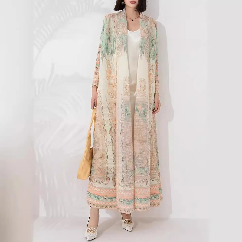 Женский плащ с отложным воротником длинный кардиган американская женская одежда