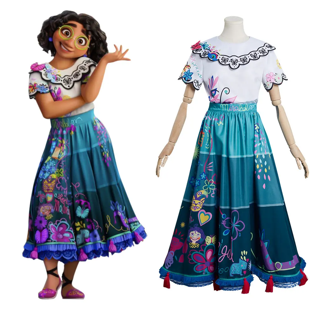 

Mirabel Cosplay Costume Dress Outfits Halloween Carnival Suit