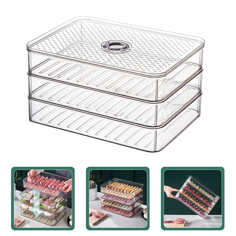 

Контейнеры, коробка для хранения, лоток для фруктов и овощей, герметичная морозильная камера для печенья, холодильник для дома