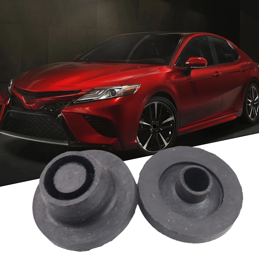 

Durable Arm Bushing Buffer Accessories Insulator Mount Bushing Pair Parts Radiator Replacement Rubber For Toyota