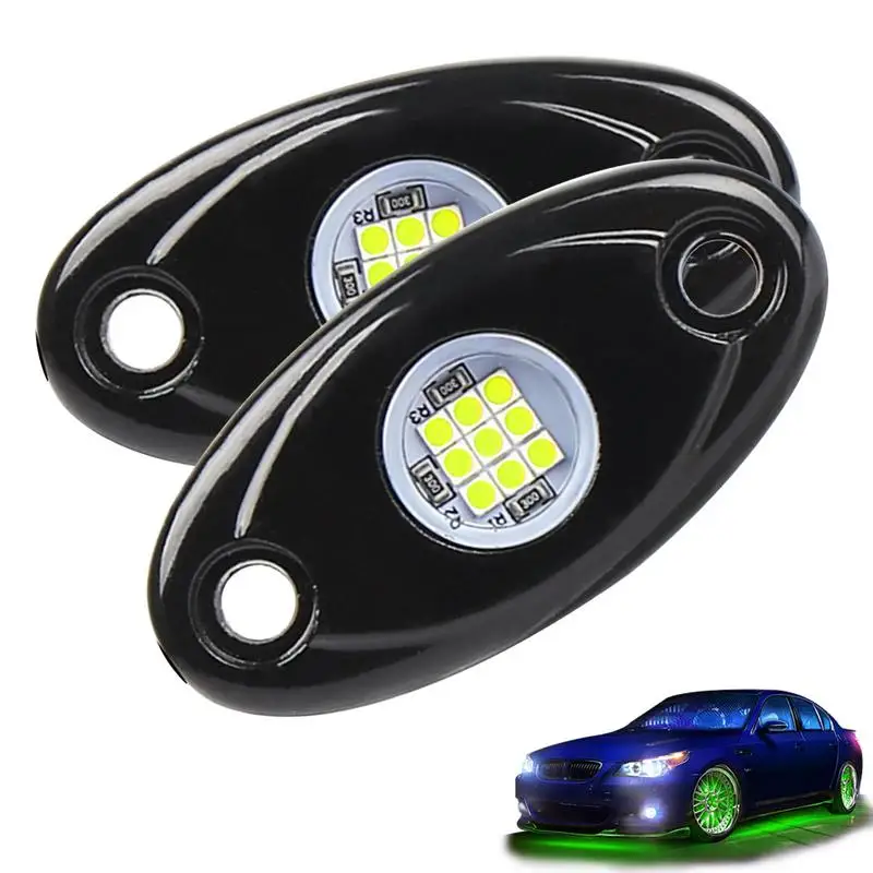 

Car Underglow Lights 9W Underbody Lights For Car Chassis Waterproof Underbody Neon Lights Underglow For Cars Trucks SUVs