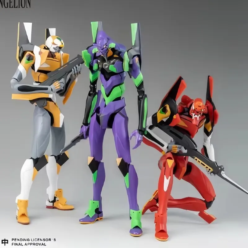Фото В наличии: Коллекционные модели Yolopark Neon Genesis Evangelion серии AMK (EVA-00, EVA-01, EVA-02) 20 см, серийное производство, подарок для коллекционеров №1
