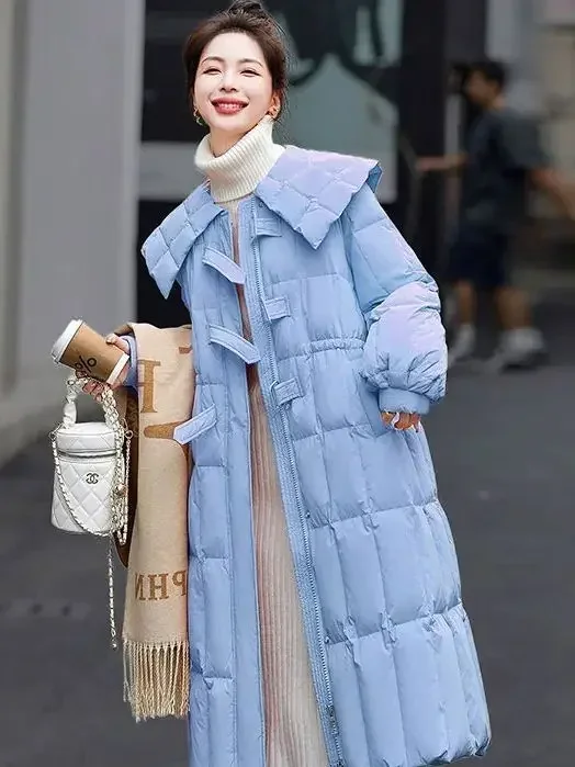 Женская зимняя стеганая куртка