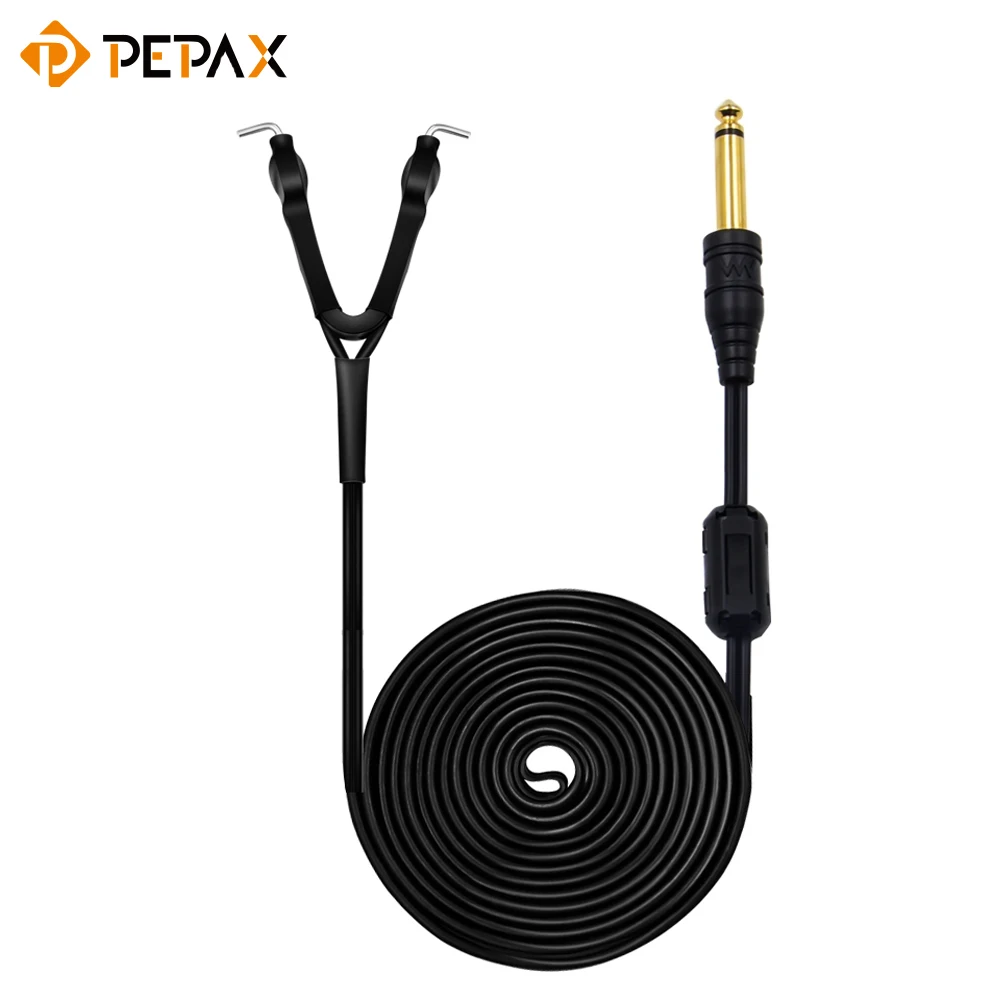 

PEPAX Silicone Tattoo Clip Cord Cable 6 Feet 1.8M Tattoo Clip Cords Pure Copper Enameled Wire for Tattoo Machine Tattoo Power
