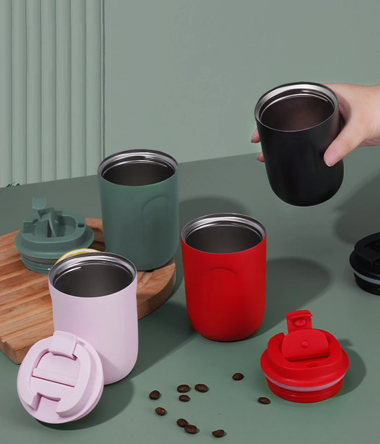 

Простая кофейная Изолированная чашка из нержавеющей стали 316, двойной напиток, сопровождающий автомобиль, мужская и женская фотография