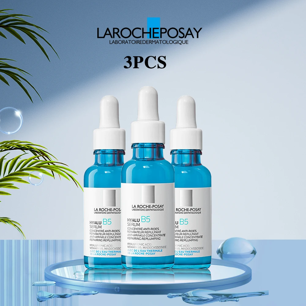 

3pcs Original La Roche-Posay Hyalu B5 Pure Hyaluronic Acid Serum Face Vitamin Anti-Aging Fine Lines Wrinkles Essence Skin Care