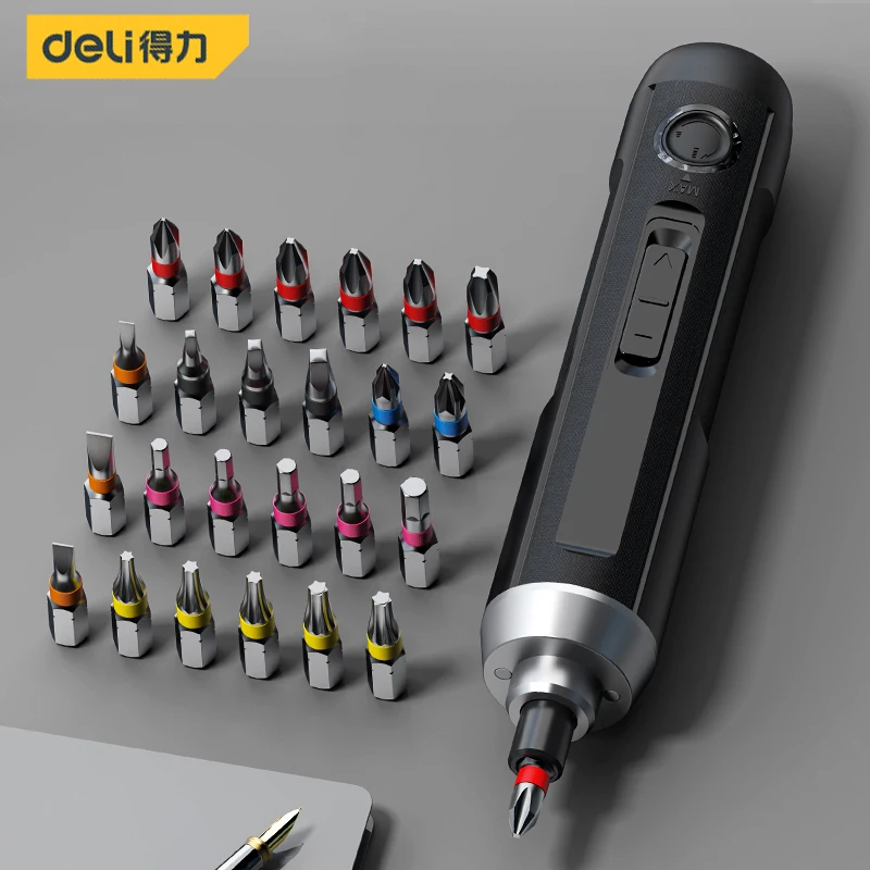 

Household Power Tools 3.6V 25 In1 Bits Mini Electrical Screwdrivers Lithium-ion Battery for Electric Brushless Screwdriver Set