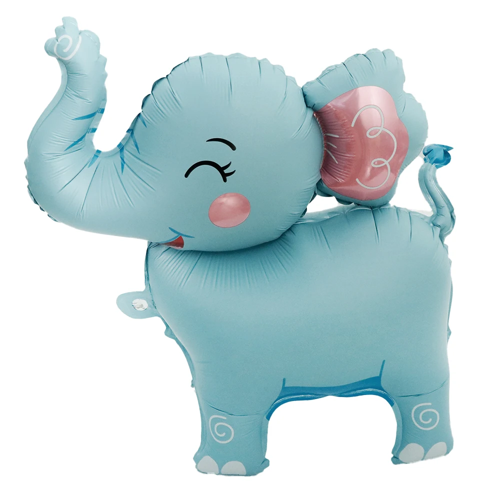 3D стоячий слон алюминиевая пленка воздушный шар украшения для дня рождения