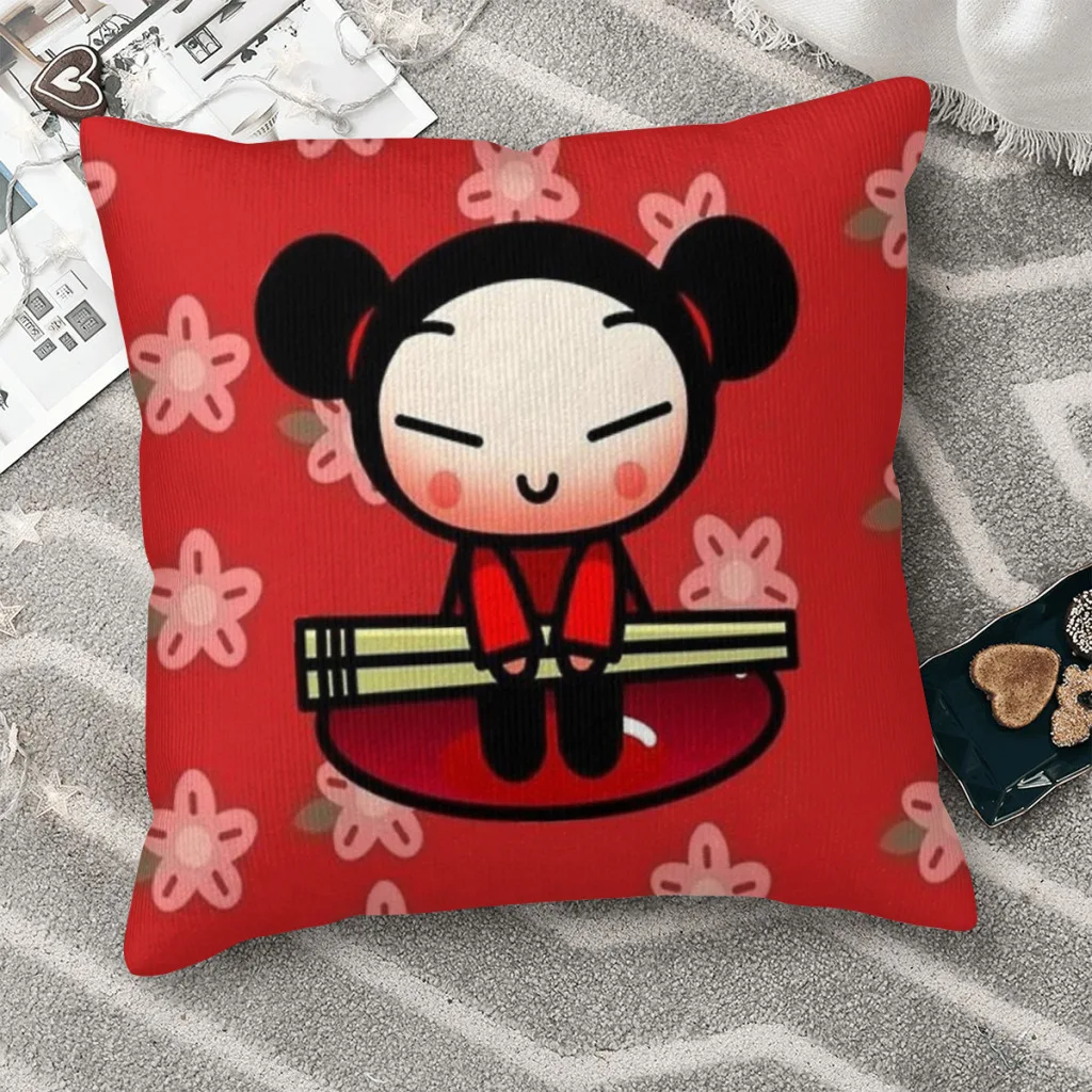 

Приемные палочки для еды Pucca, декоративная подушка для обнимания