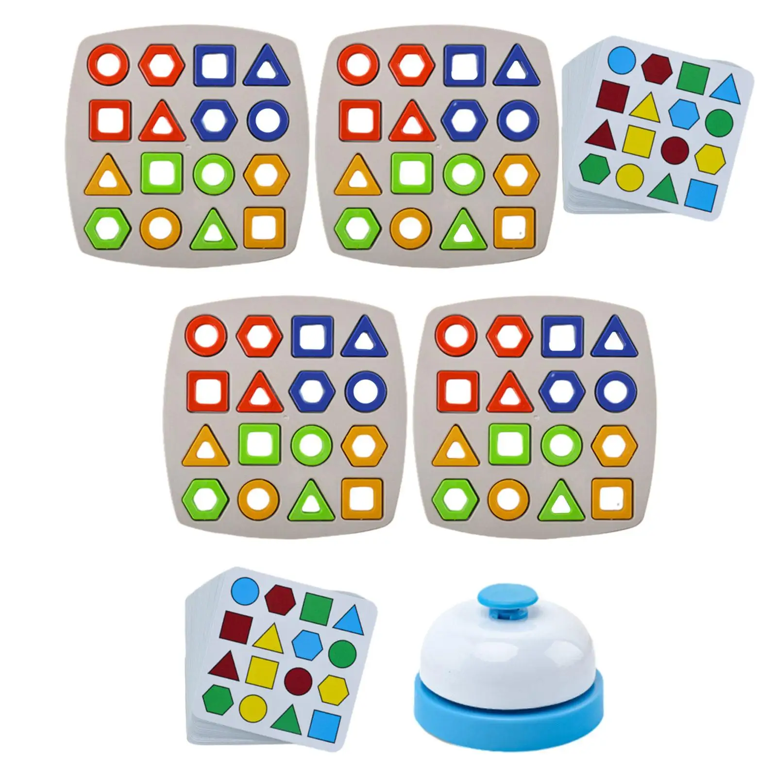 

Shape Color Recognition Sensory Toy Wooden Sorting Stacking Block for Kids