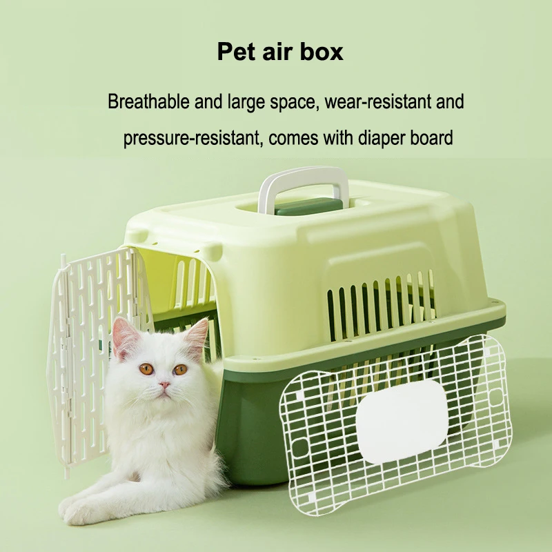 

Portable space capsule for pets, dog cage, car-mounted cat flight box