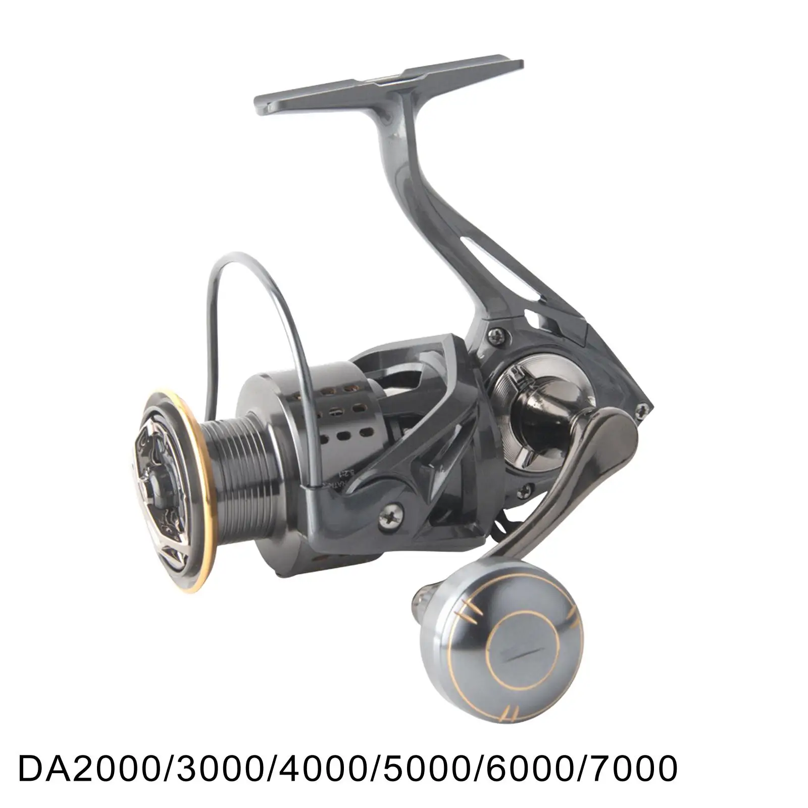 

Fishing Reel with Metal Spool Casting Reels 3+1 BB for Rivers Outdoor Lake