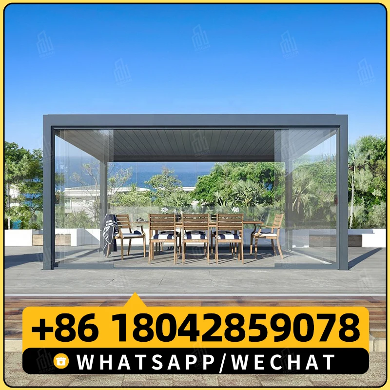 Наружная настраиваемая большая беседка для домашнего использования