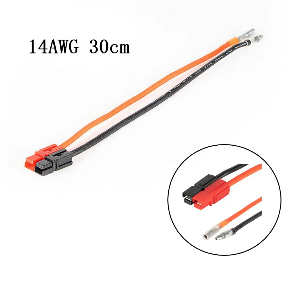 

30A Battery Leads Harness For Anderson Connectors 300mm Length Power Tool Parts Electric Bike Battery Cable Connector