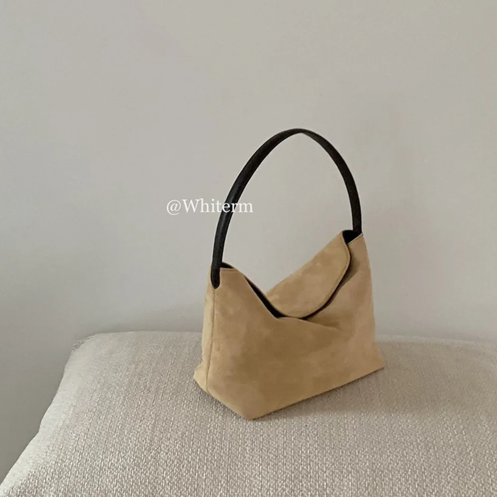 

Women's 2023 Autumn/Winter New Suede Women's Bag Handbag Fashion Versatile Shoulder Underarm Bag