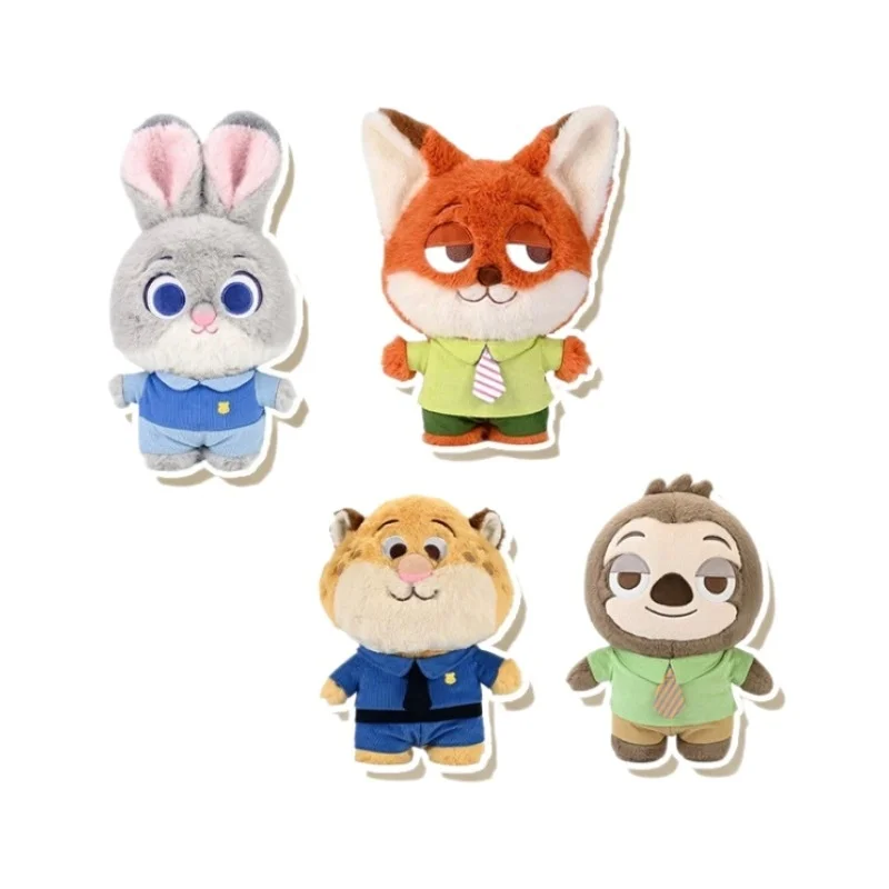 Фото 38 см Disney Zootopia 2 плюшевый костюм Ник Уайльд Джуди Обручи Главный Бого большая мягкая кукла в виде животного коллекция подарков на день рождения №3