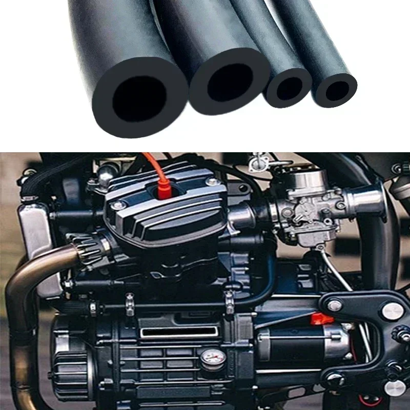 Черный резиновый шланг ID2/3/4/5/6/7/8/910/11/12/14/16/18 мм NBR маслостойкая трубка резиновая