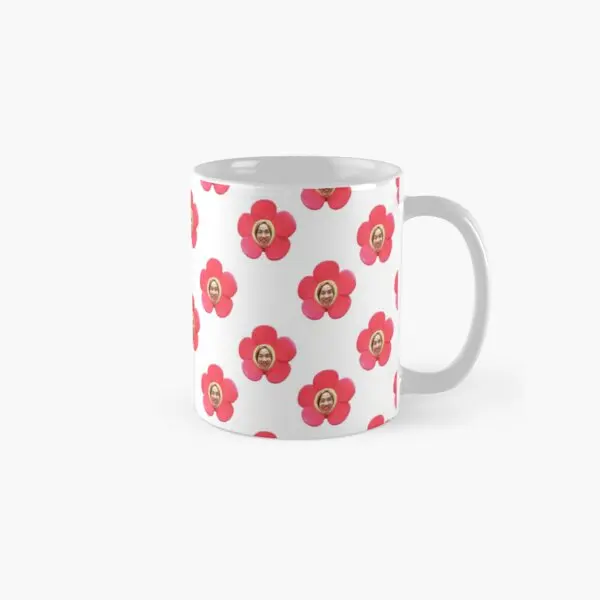 

Классическая белая кружка Jhope Chuseok с цветочным принтом, посуда для напитков с рисунком, подарки, дизайнерская круглая ручка для кофе и чая, пр...