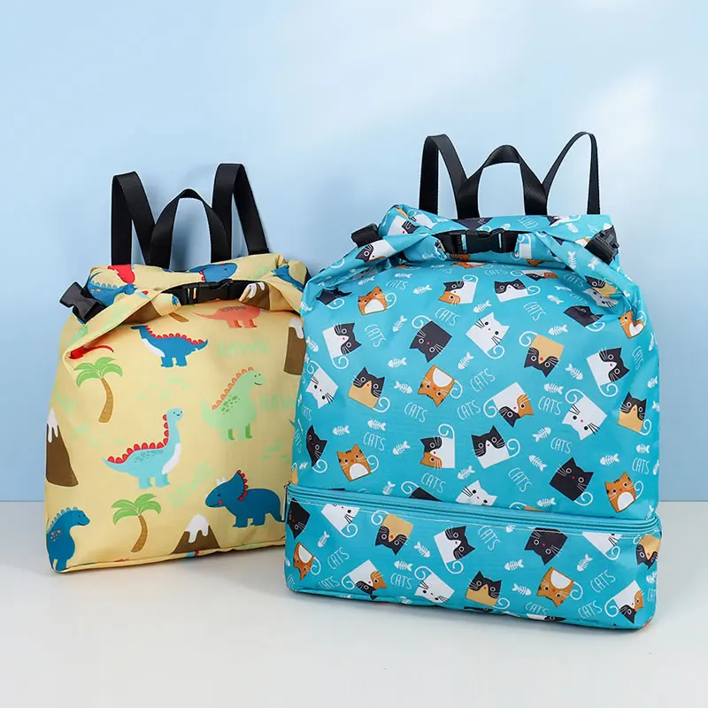 Swimming Sport Bag Waterproof Packing Fitness Kids Storage Summer Dry Shoes Bolsa For The Beach Water Pool Backpack Gym Children