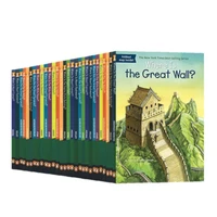 30 booksset where is childrens english popular science world geographical and historical sites book early education learning