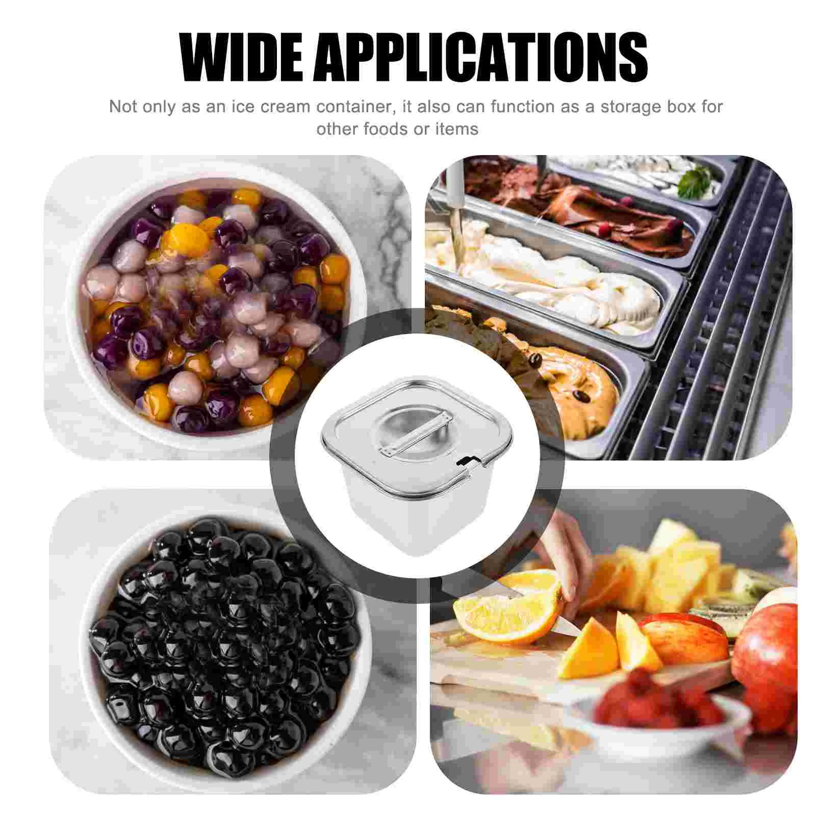 Ящик для хранения мороженого контейнер мусора из нержавеющей стали контейнеры