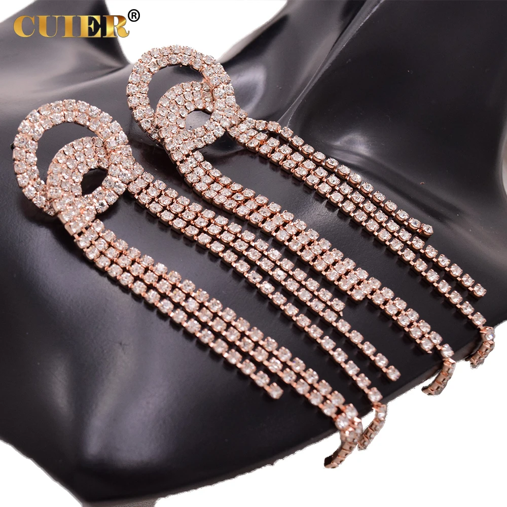 CUIER 10 3 см минималистичные и классические серьги-подвески с кисточкой для женщин