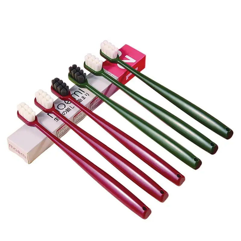 

Ultra Soft Toothbrushes Oral Care Toothbrush For Sensitive Gums Soft Toothbrushes Individually Wrapped 6pcs/set Manual