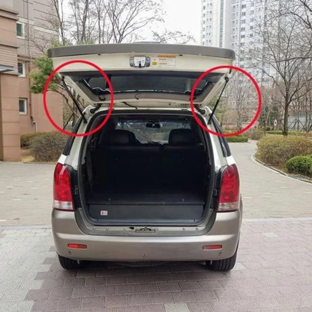 2 шт. опорные стойки для задних багажников SSANGYONG REXTON (1) 2002-2011