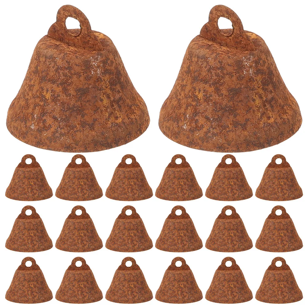 

Rusty Bells Hanging Bell Pendants Vintage Bell Decors Christmas Tree Bells Party Layout Props Used Bell Christmas Pendant