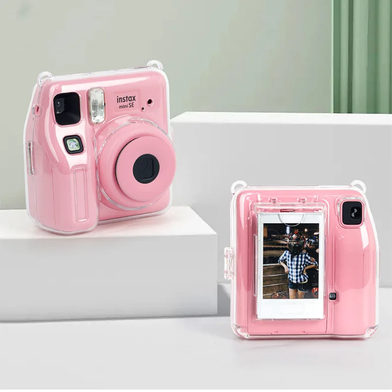 Для Instax Mini SE Фото Сумка ПК прозрачный чехол для хранения Защитная оболочка