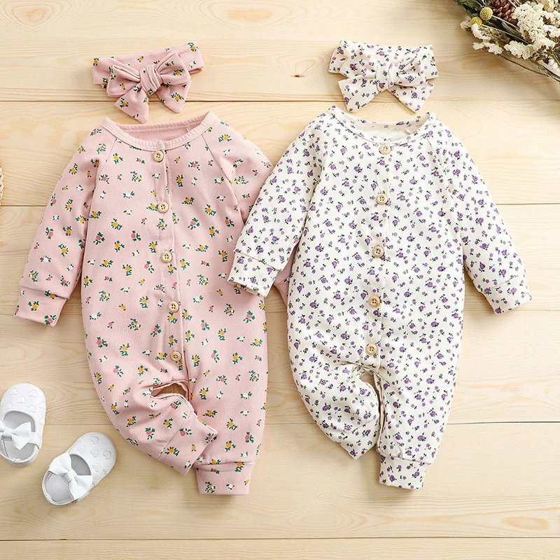 

Herfst Nieuwe Baby Romper Peuter Casual Patchwork Jumpsuit