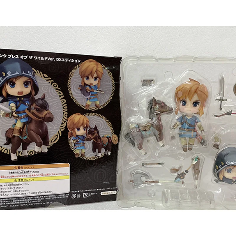 Женская фигурка дыхание дикой природы 733 413 Edition Deluxe Figma 153 Sky Sword Link Zelda экшн-фигурка