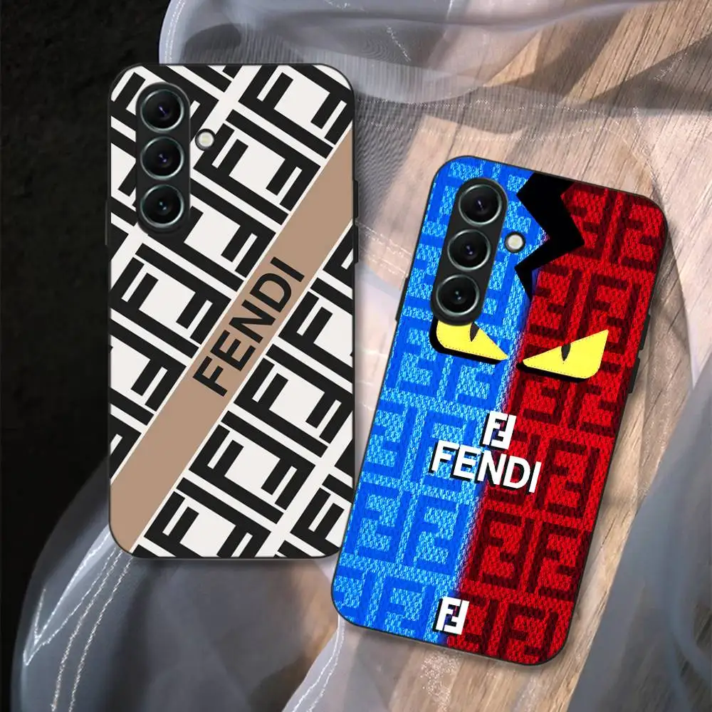 Фото Роскошный чехол для телефона с логотипом F-fendi для Samsung S24 FE, S25 Ultra, S20 Lite, S21, S30, S22, S23, S24, S22 Ultra 5G №5