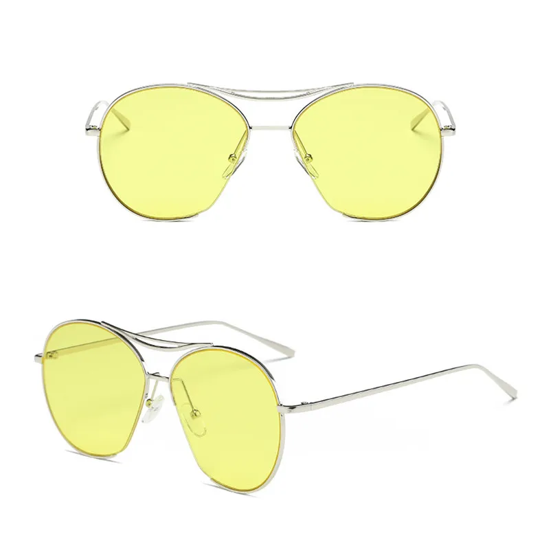 

Outdoor Vintage Sunglasses Semi-Rimless Frame Sun Glasses VU400 Lens Eyewear Designer Spectacles De Sol Gafas for Women