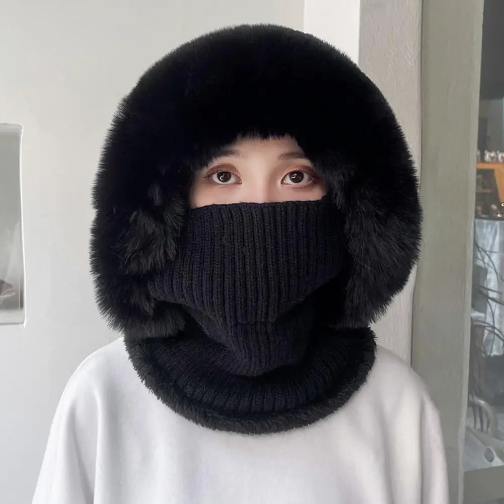 

Стильная шапка-поплавок, плюшевая непромокаемая однотонная осенне-зимняя женская Шапка-бини