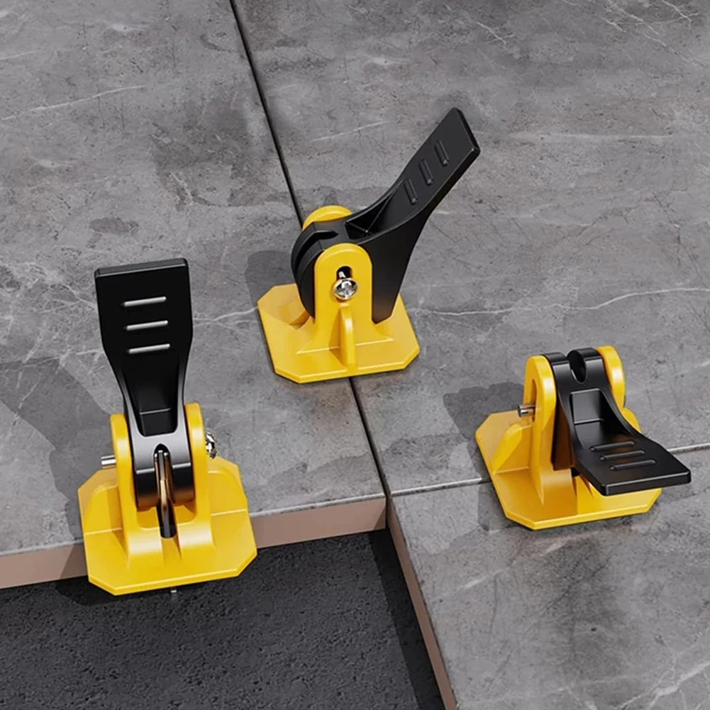 

Durable Tile Leveling System 100pcs For 8-12mm Tiles Metal Steel Nails Replaceable T-nails 10*6*6cm ABS Material