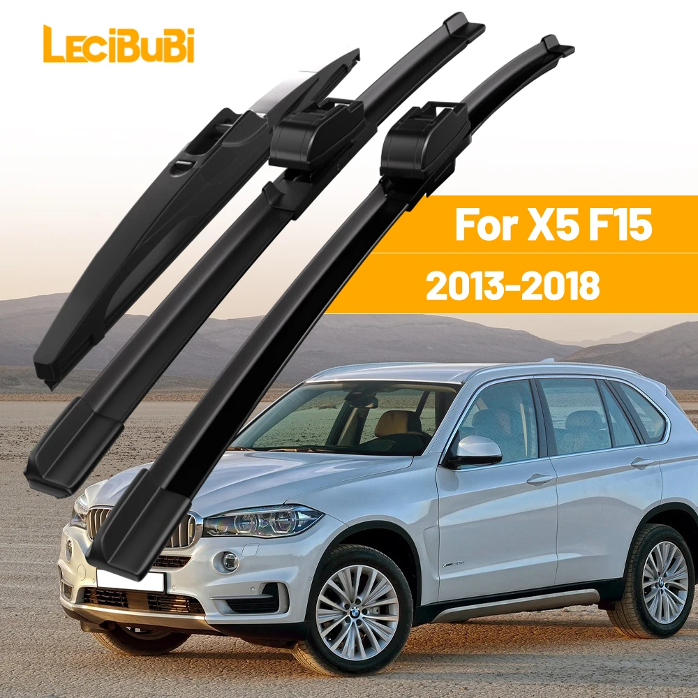 

Для BMW X5 F15 2013-2018 1 комплект, щетки переднего и заднего стеклоочистителя, дворники 2014 2015 2016 2017, аксессуары